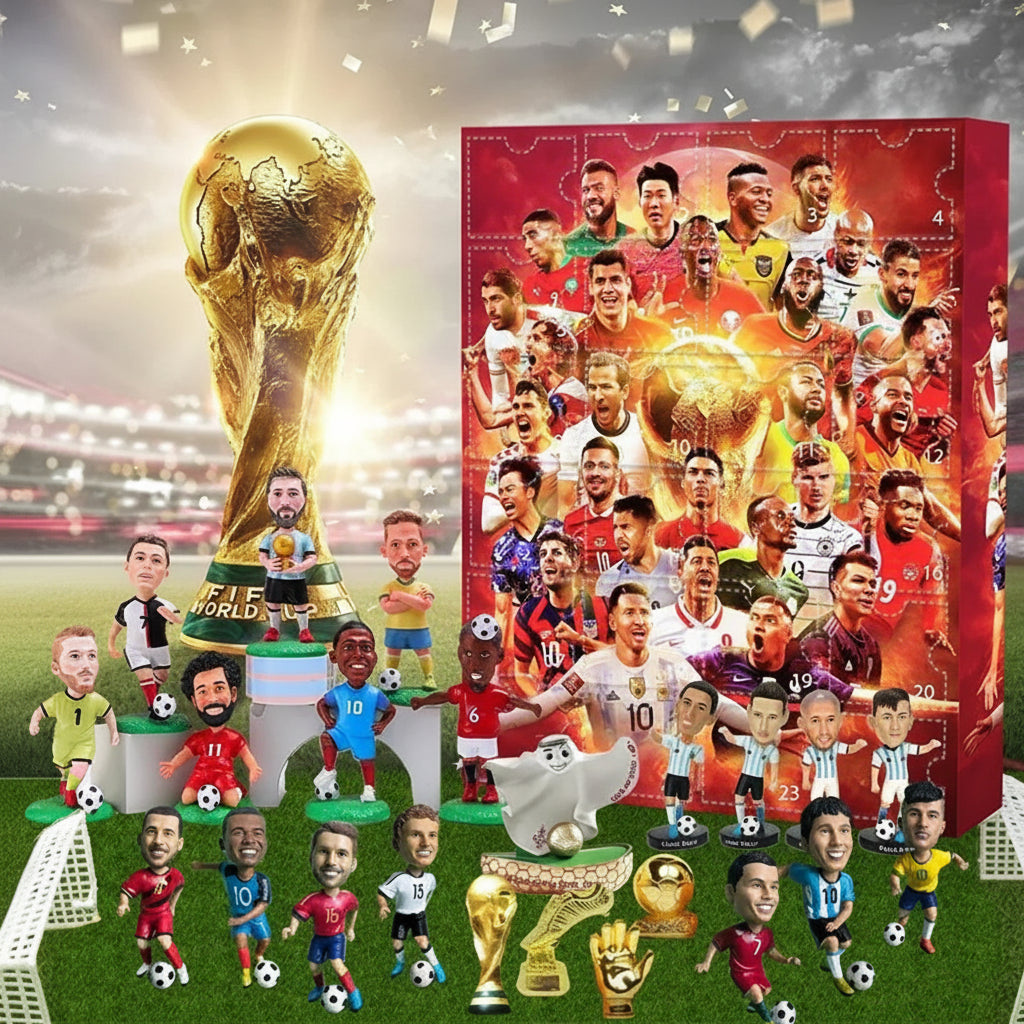 Advent Calendar Soccer Daily Surprises in Two Styles to Choose